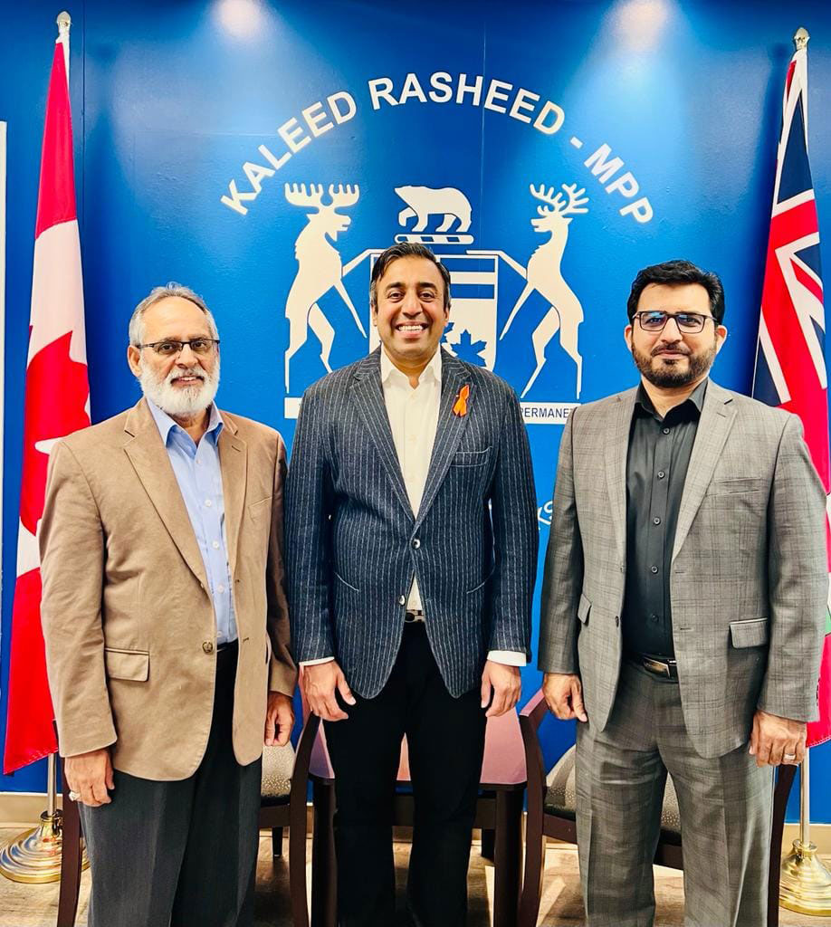 MQI Canada Officials Meet Minister Kaleed Rasheed for Community Discussions