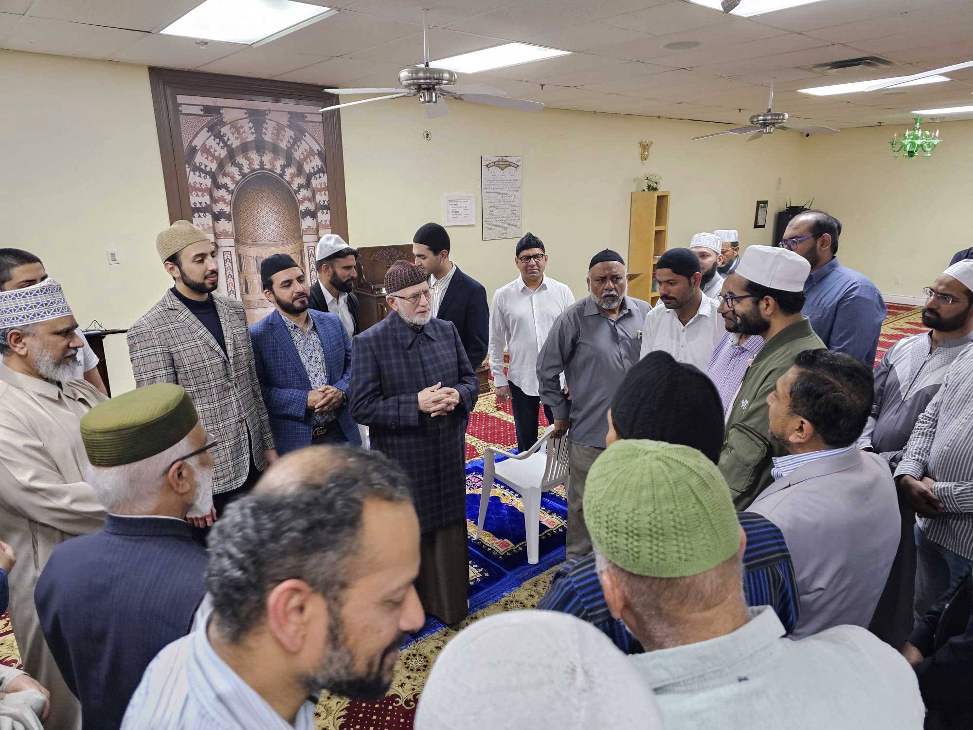 Canada: Friday Prayer Led by Shaykh Hammad Mustafa and Shaykh-ul-Islam at MMCC