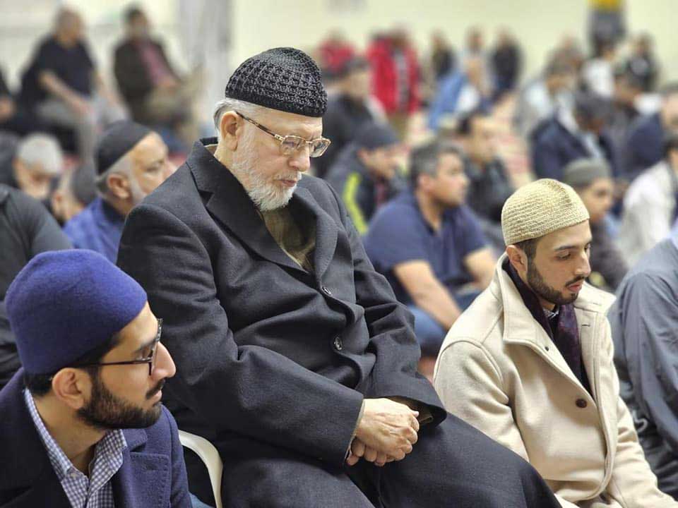 Canada: Shaykh-ul-Islam Leads Friday Prayer at Jame Al-Mustafa