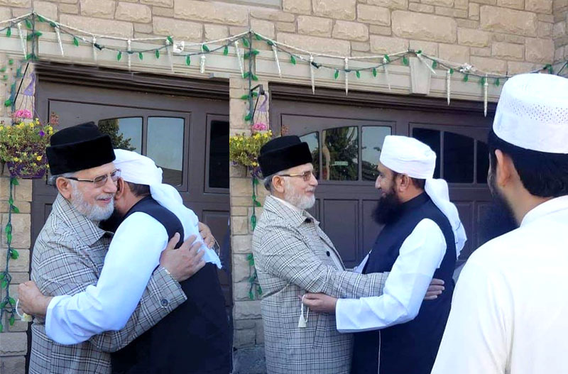 Maulana Tariq Jameel calls on Dr Tahir-ul-Qadri