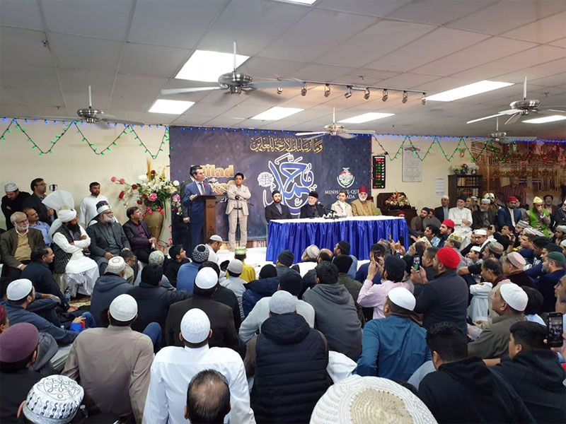 Canada: Shaykh-ul-Islam Dr Muhammad Tahir-ul-Qadri addresses Milad-e Mustafa ﷺ Conference