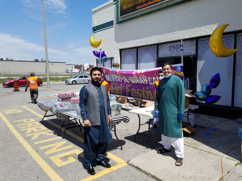 MMCC and MQI Canada hold Eid-ul-Fitr Drive-Thru Lunch