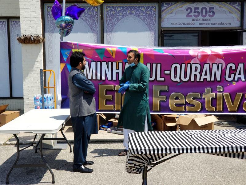 MMCC and MQI Canada hold Eid-ul-Fitr Drive-Thru Lunch