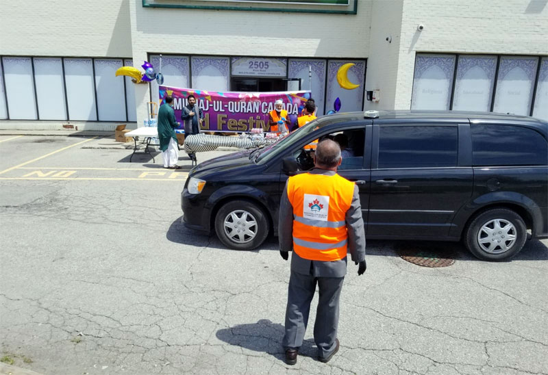 MMCC and MQI Canada hold Eid-ul-Fitr Drive-Thru Lunch