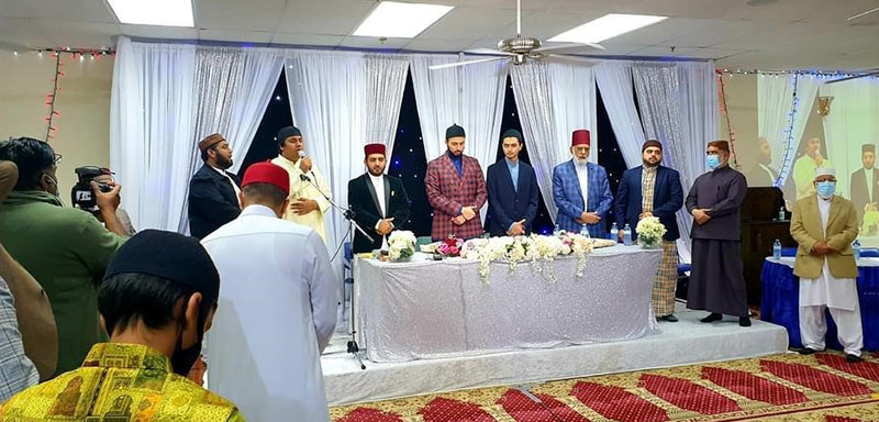 Canada: Shaykh Hammad Mustafa Al Madani Al Qadri addresses Milad-un-Nabi ﷺ Conference