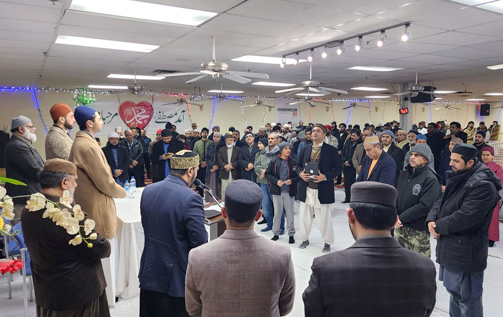 Canada: Shaykh Hammad Mustafa al-Madani al-Qadri addresses the Mi’raj-ul-Nabi Conference