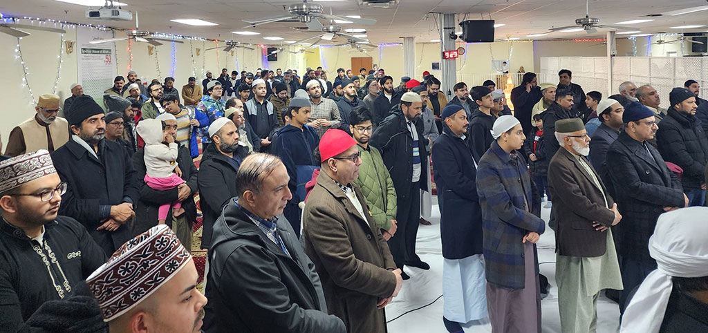 Canada: Shaykh Hammad Mustafa al-Madani al-Qadri addresses the Mi’raj-ul-Nabi Conference