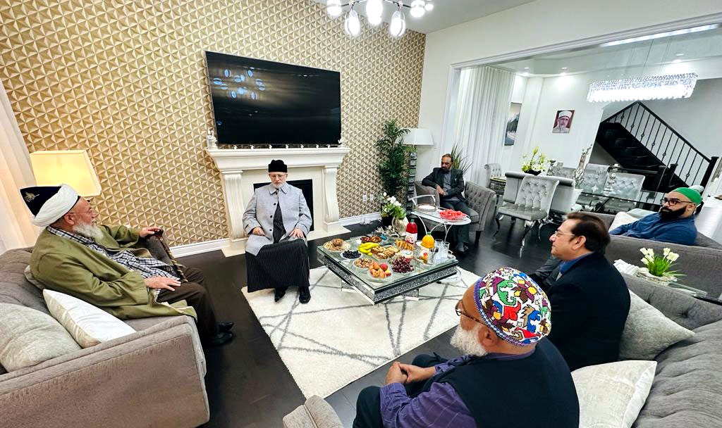 Shaykh Muhammad Adil calls on Shaykh-ul-Islam Dr Muhammad Tahir-ul-Qadri