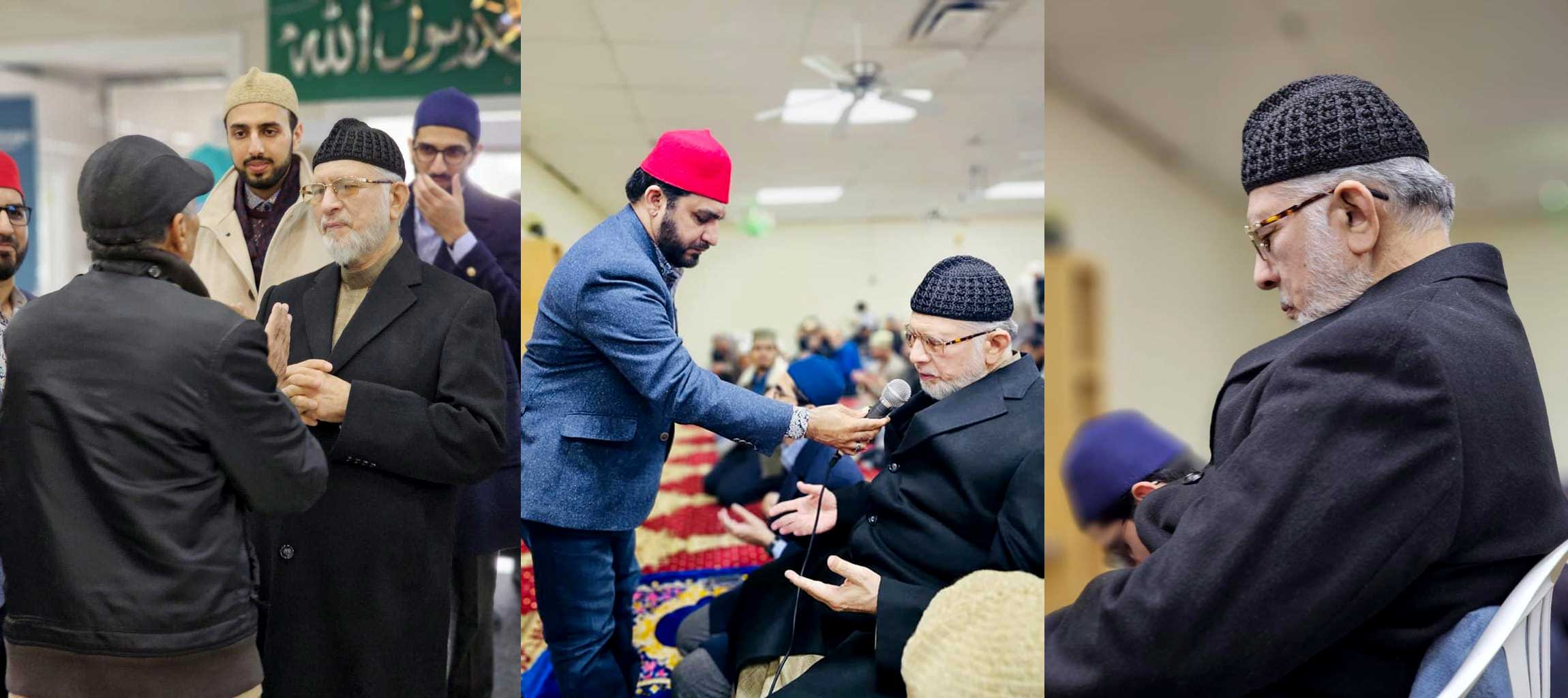 Canada: Shaykh-ul-Islam Leads Friday Prayer at Jame Al-Mustafa