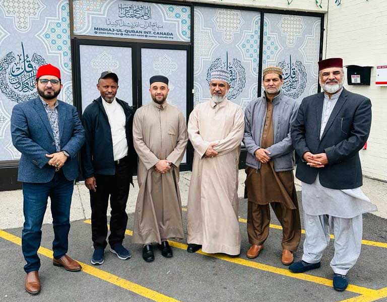 Canada: Shaykh-ul-Islam Leads Friday Prayer at Jame Al-Mustafa