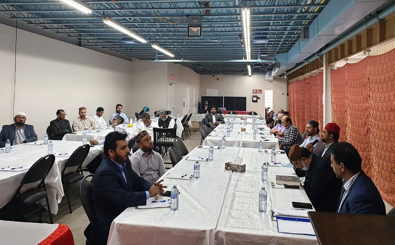 Canada: Dr Hassan Mohi-ud-Din Qadri visits MQI Centre