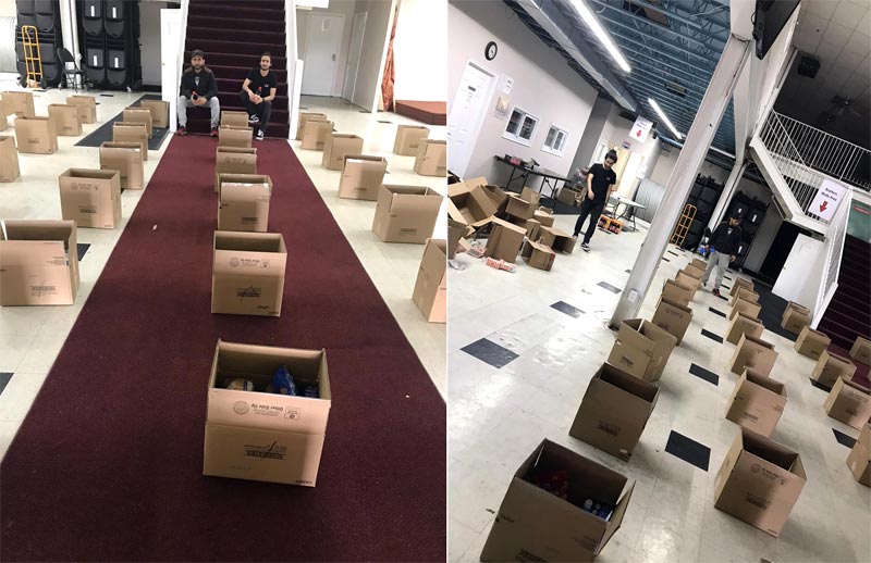 Corona Lockdown: MQI Canada distribute ration packages among deserving people