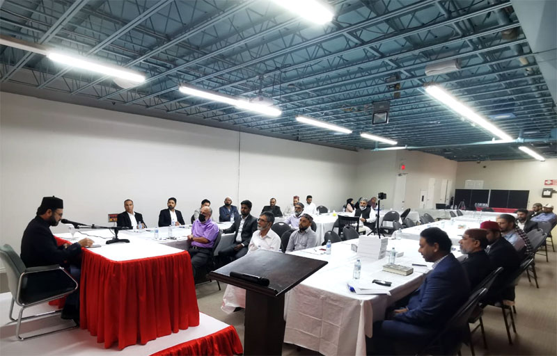 Canada: Dr Hassan Mohi-ud-Din Qadri visits MQI Centre