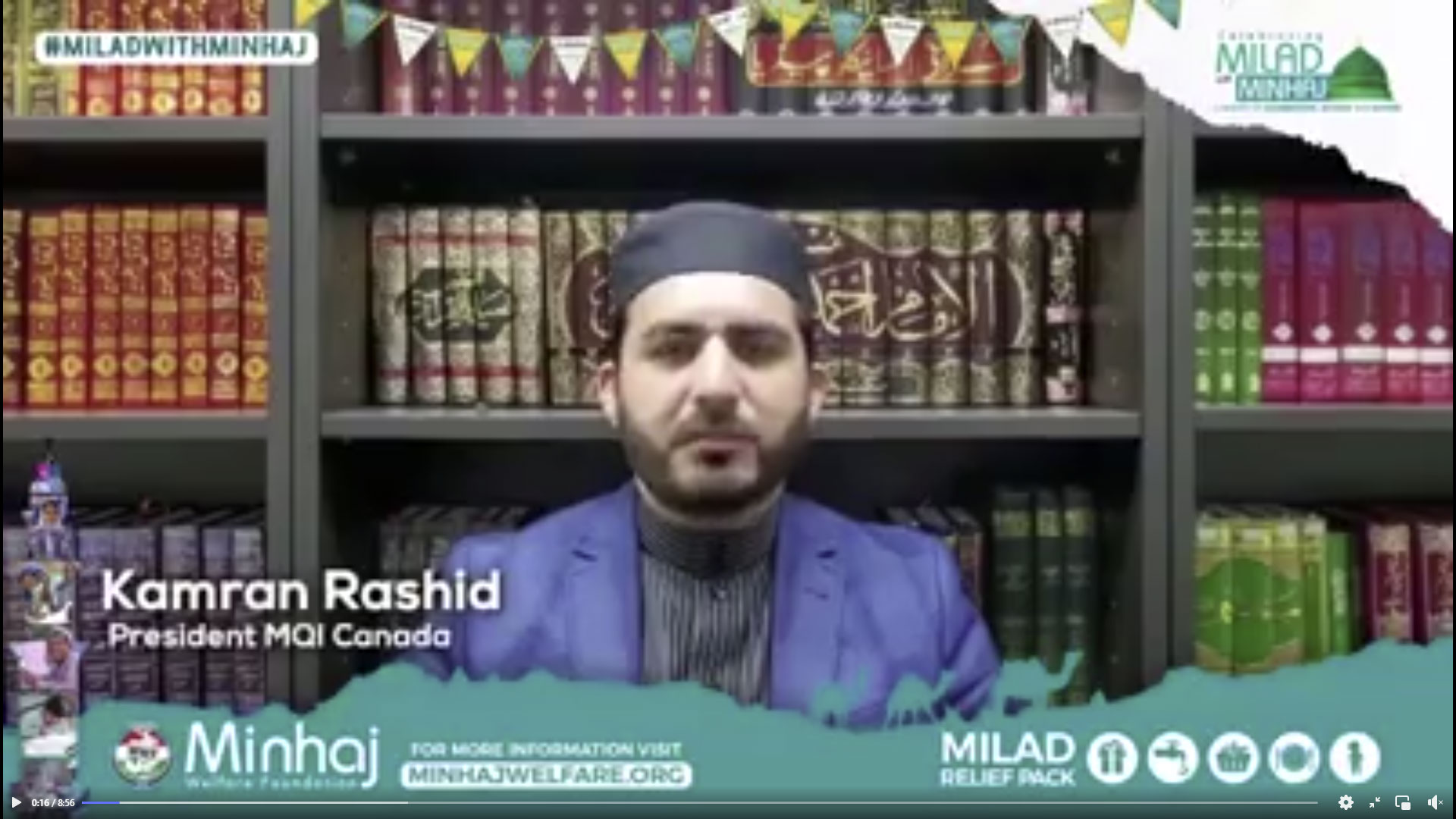 Heartfelt Gratitude to MWF Team: Kamran Rashid Expresses Thanks