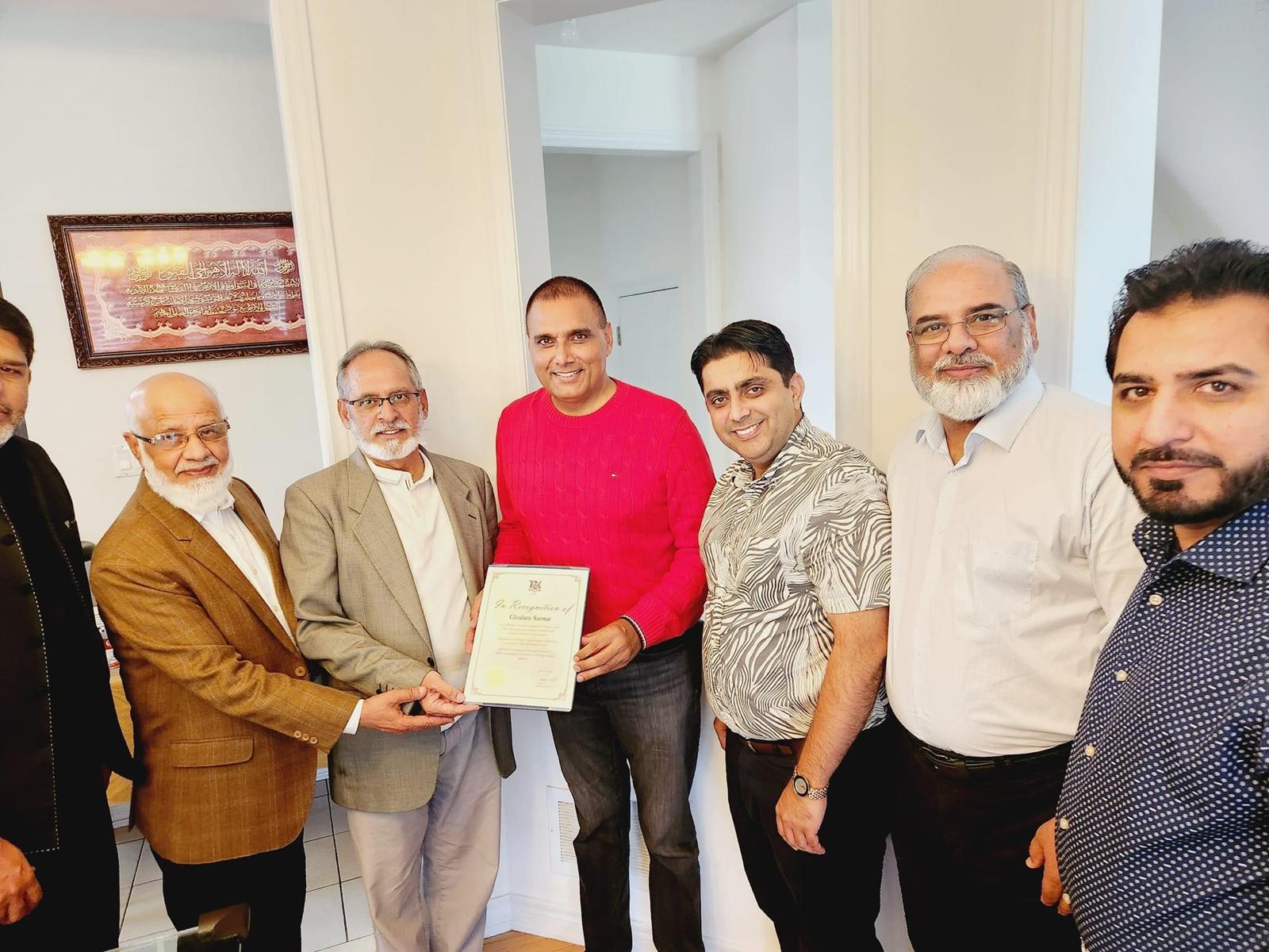 Minhaj-ul-Quran Milton Chapter Addresses Community Needs