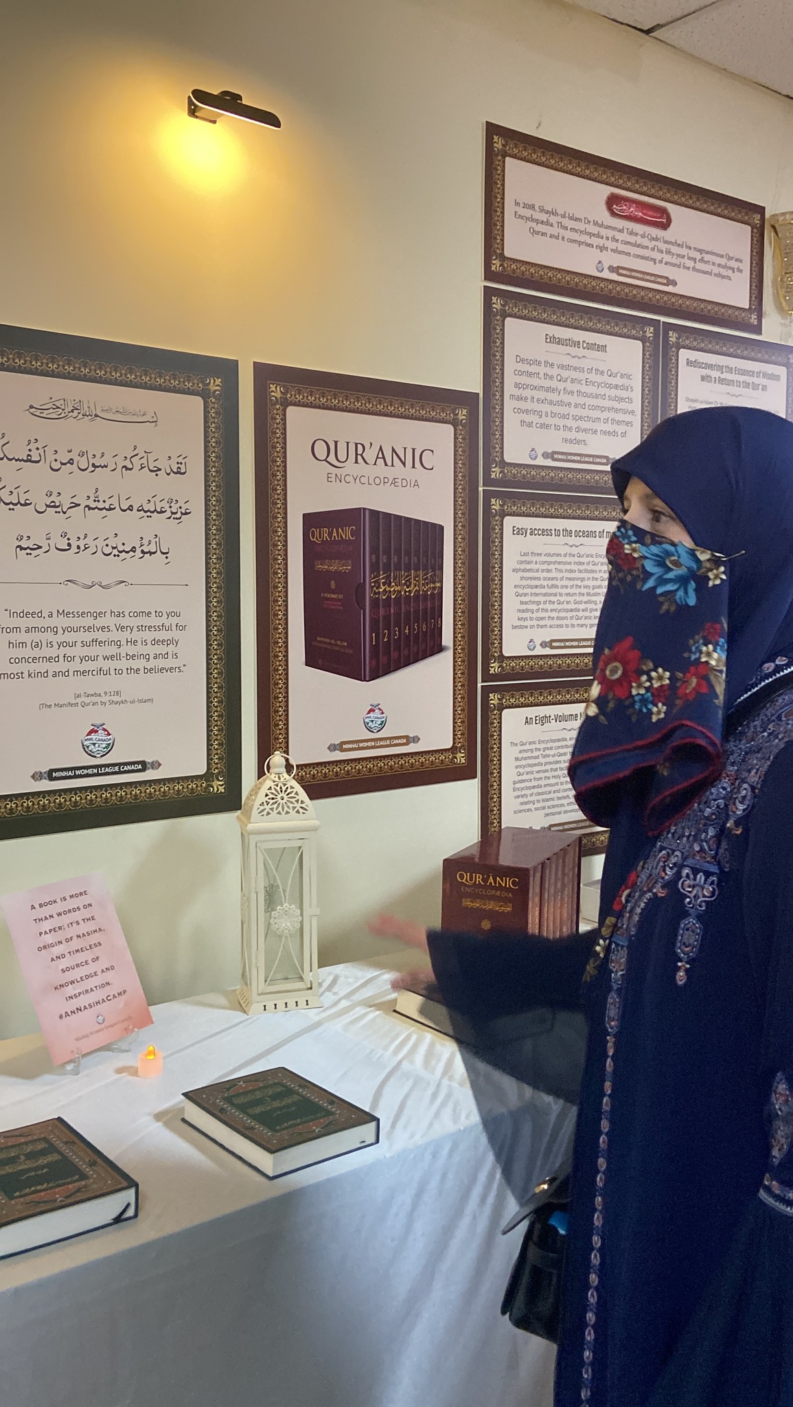 Wall-of-Knowledge-inaugurated-by-Dr-Ghazala-Qadri-An-Nasiha-Camp-Canada-2024_9